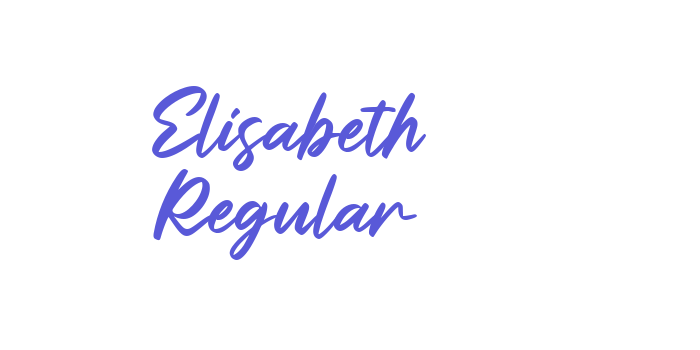 Elisabeth Regular Font Download