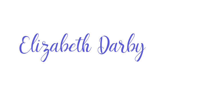 Elizabeth Darby Font