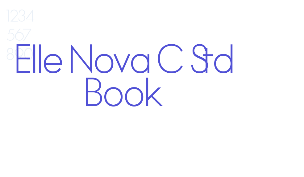 Elle Nova C Std Book-font-download