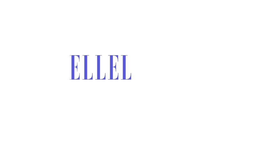 Ellelogo Font