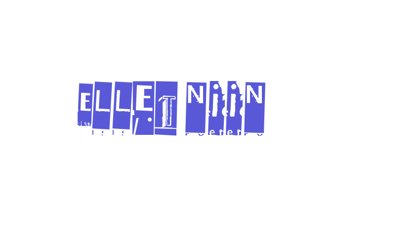 Ellet niin Font Download