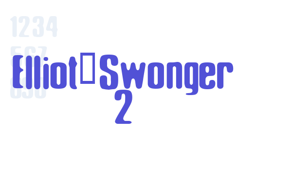 Elliot_Swonger 2 Font Download