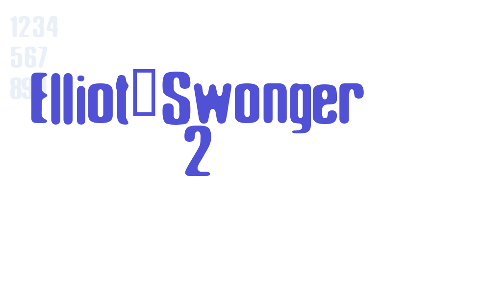 Elliot_Swonger 2-font-download