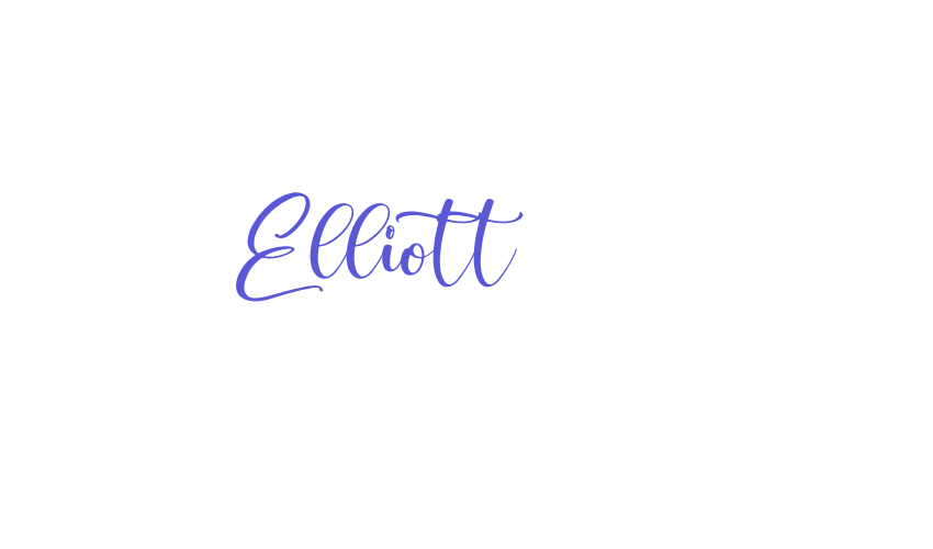 Elliott Font