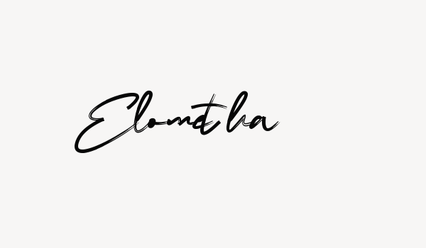 Elometha Font