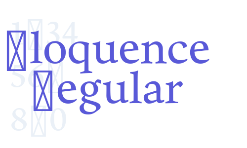 Eloquence Regular Font Download