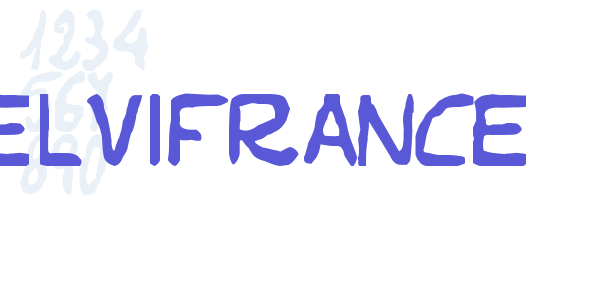 Elvifrance font free