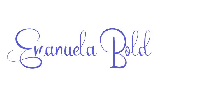 Emanuela Bold Font Download