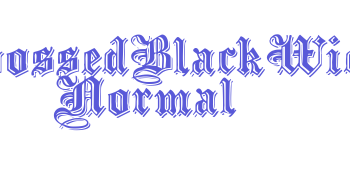 EmbossedBlackWide Normal Font Download