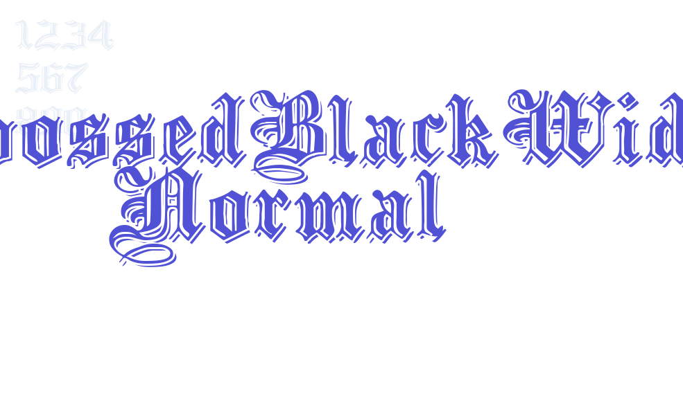 EmbossedBlackWide Normal-font-download