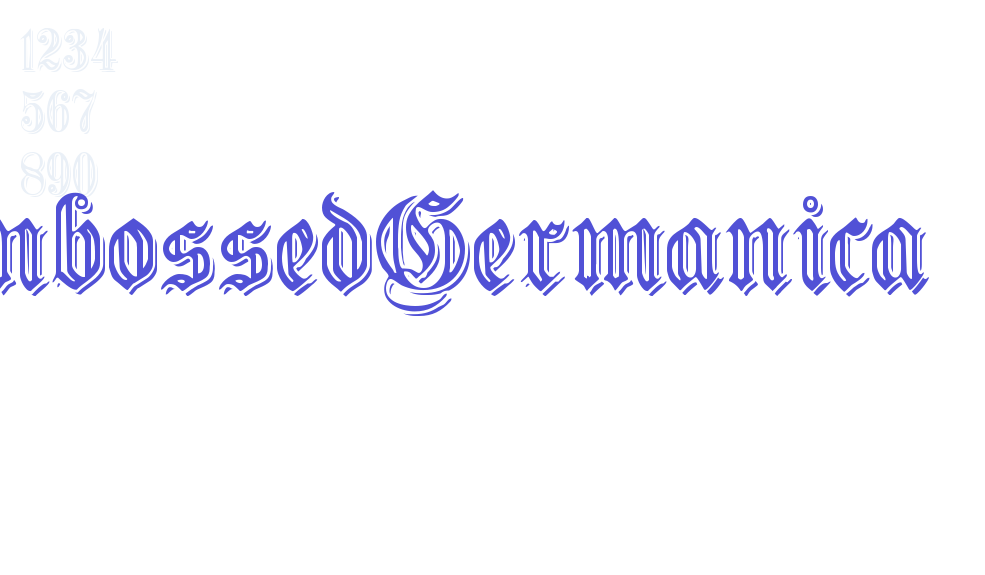 EmbossedGermanica-font-download