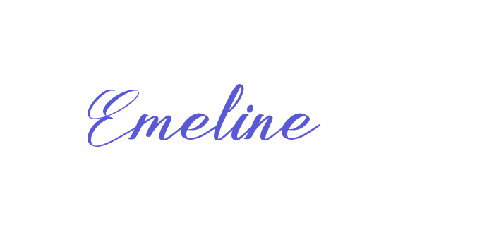 Emeline Font Download