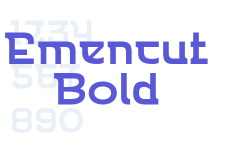 Emencut Bold Font Download