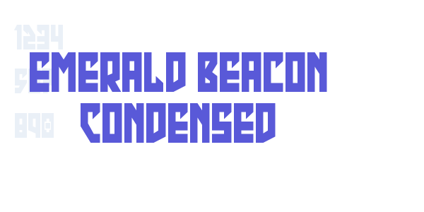 Emerald Beacon Condensed font