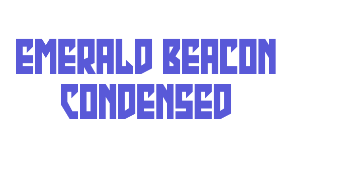 Emerald Beacon Condensed Font