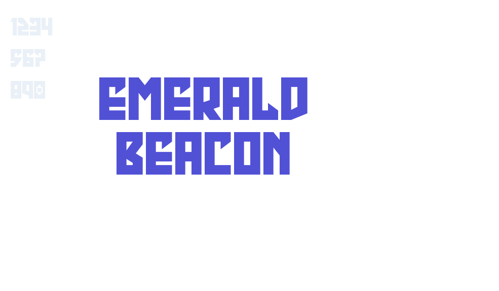 Emerald Beacon-font-download