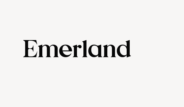 Emerland Font