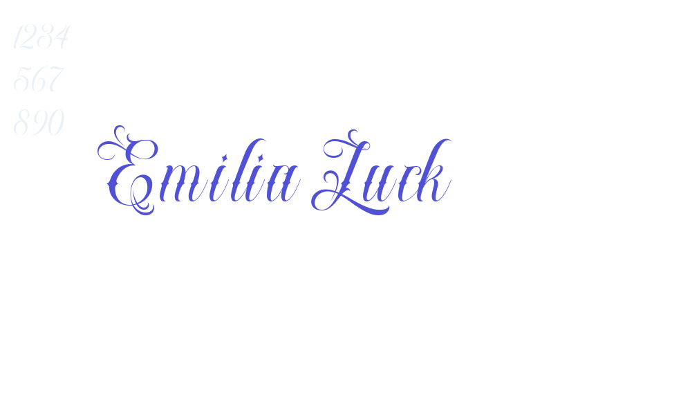 Emilia Luck-font-download