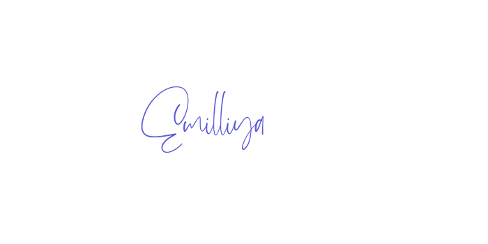 Emilliya Font Download