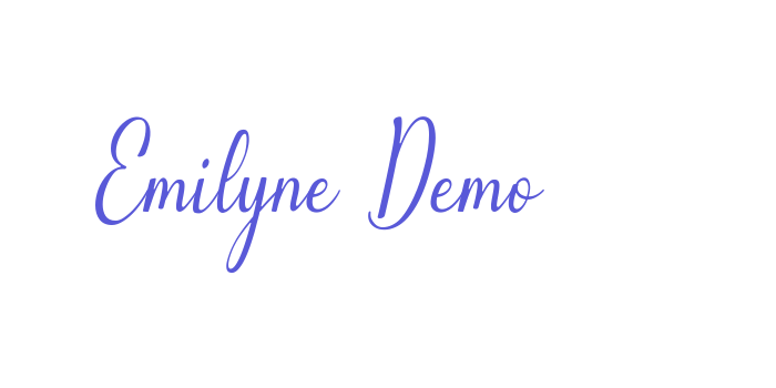 Download Emilyne Demo Font