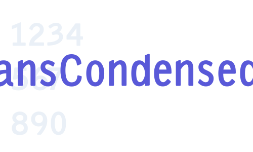 EmkaSansCondensed-Bold Font Download