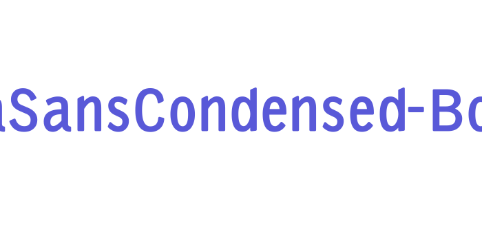 EmkaSansCondensed-Bold Font Download