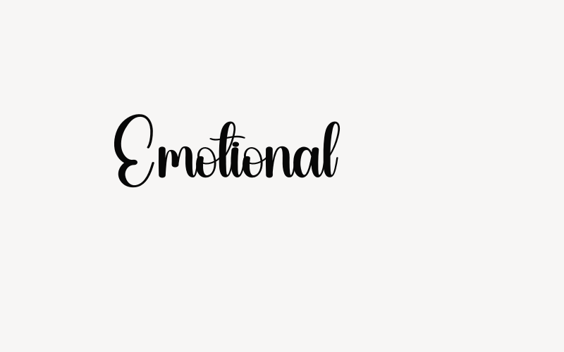 Emotional Font