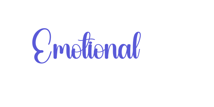 Emotional Font