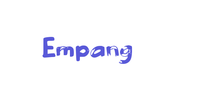 Empang Font Download