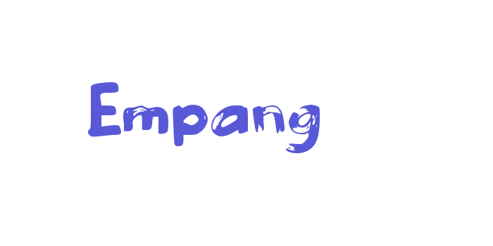 Empang Font