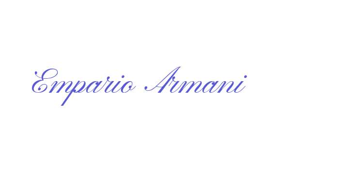 Empario Armani Font