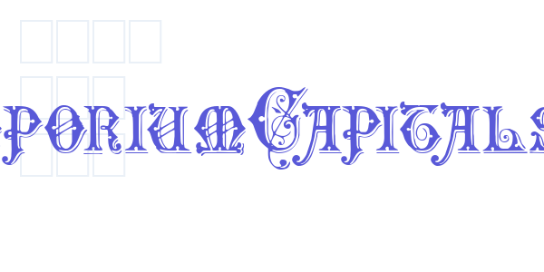 EmporiumCapitals font free