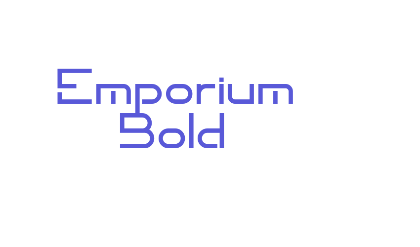 Emporium Bold Font