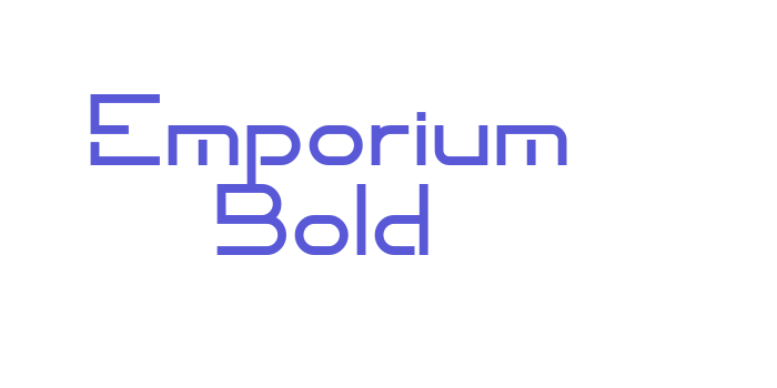 Emporium Bold Font Download