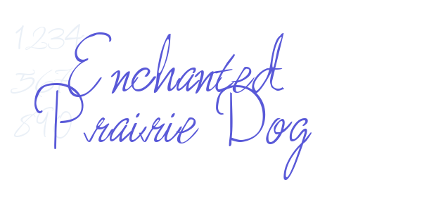 Enchanted Prairie Dog font free