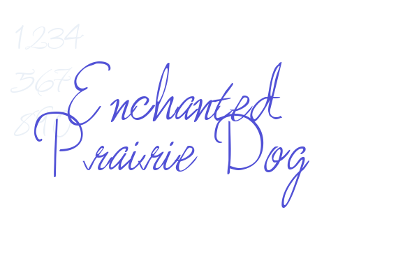 Enchanted Prairie Dog Font Download