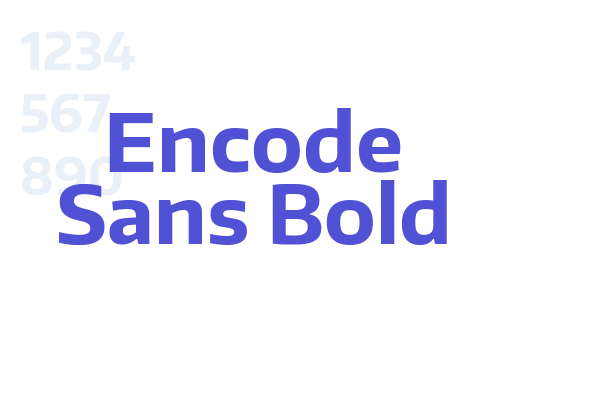 Encode Sans Bold