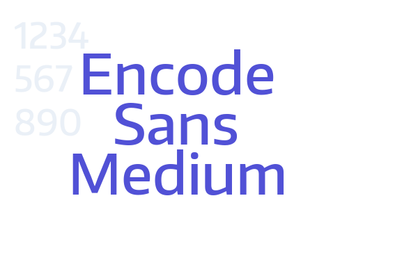 Encode Sans Medium