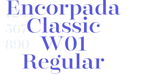 Encorpada Classic W01 Regular font free