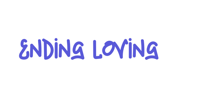 Ending Loving Font Download