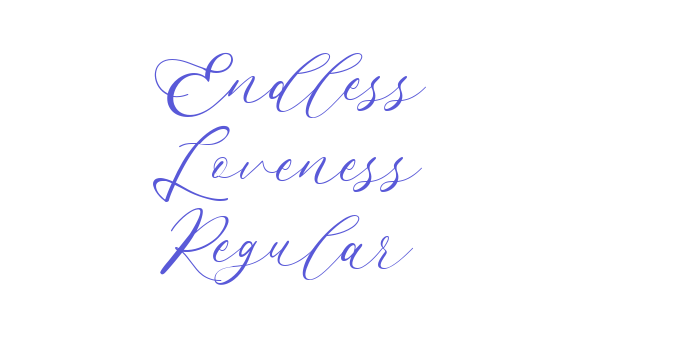 Endless Loveness Regular Font Download