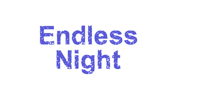 Endless Night Font Download