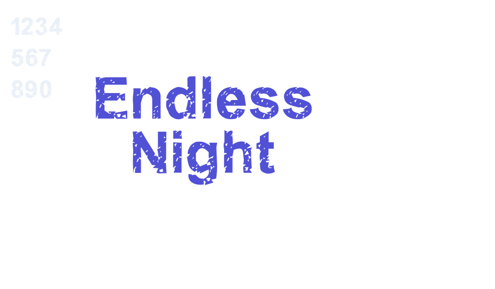 Endless Night-font-download