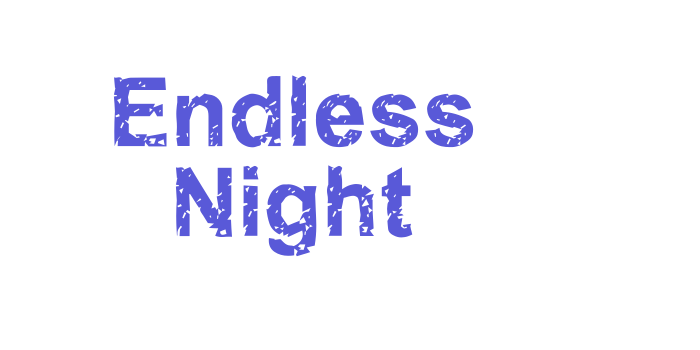 Endless Night Font