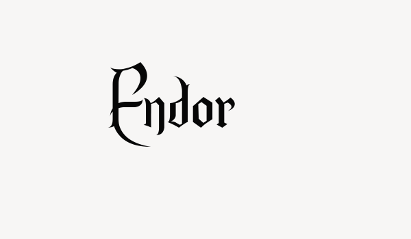 Endor Font