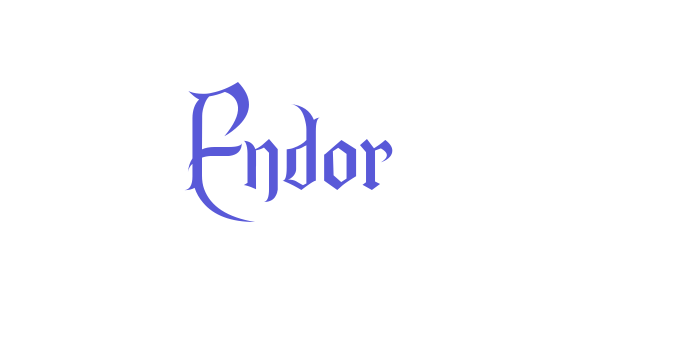 Endor Font Download