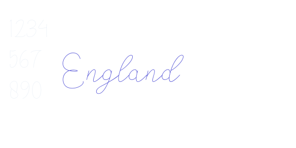 England font free