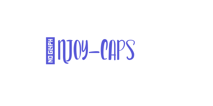 Enjoy-Caps Font Download