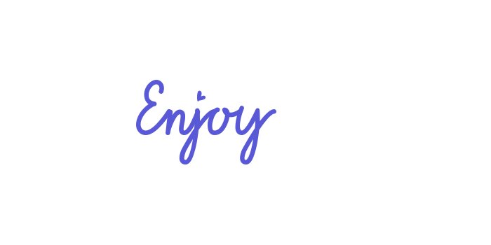 Enjoy Font Download