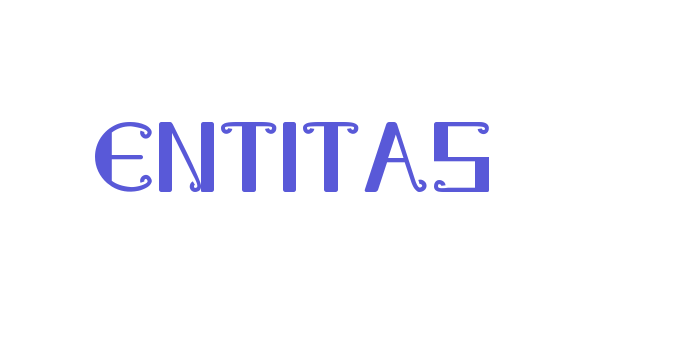 Entitas Font